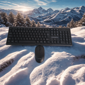 Kits teclado e Mouse sem fio via Usb - Imagem 9