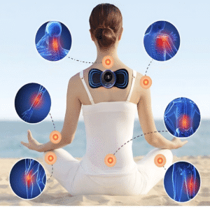 Kit Tapete e Mini Massageador Elétrico - Dor nos Pés e Musculares - Imagem 7