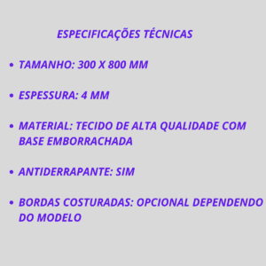 Mouse Pad Gamer de Tecido Tamanho G - Imagem 5