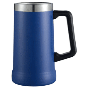 Caneca Térmica De Cerveja 709ml Azul Marinho inox - Imagem 4