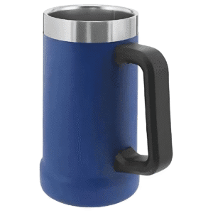 Caneca Térmica De Cerveja 709ml Azul Marinho inox - Imagem 3