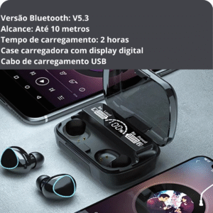 Kit Teclado e Mouse Bluetooth + Fone M10 — Sem Fio, Recarregável - Imagem 3